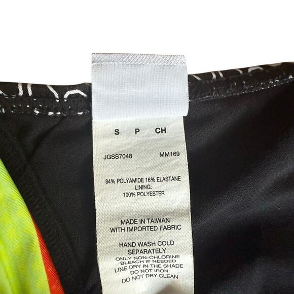 Jag All Oval You Chromatic Halter Triangle Tie-Back Bikini Swim Top Size S - Picture 4 of 8